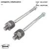 2X High Grade Zinc nickel alloy Front Inner Tie Rod End Kit For 2013-17 Accord
