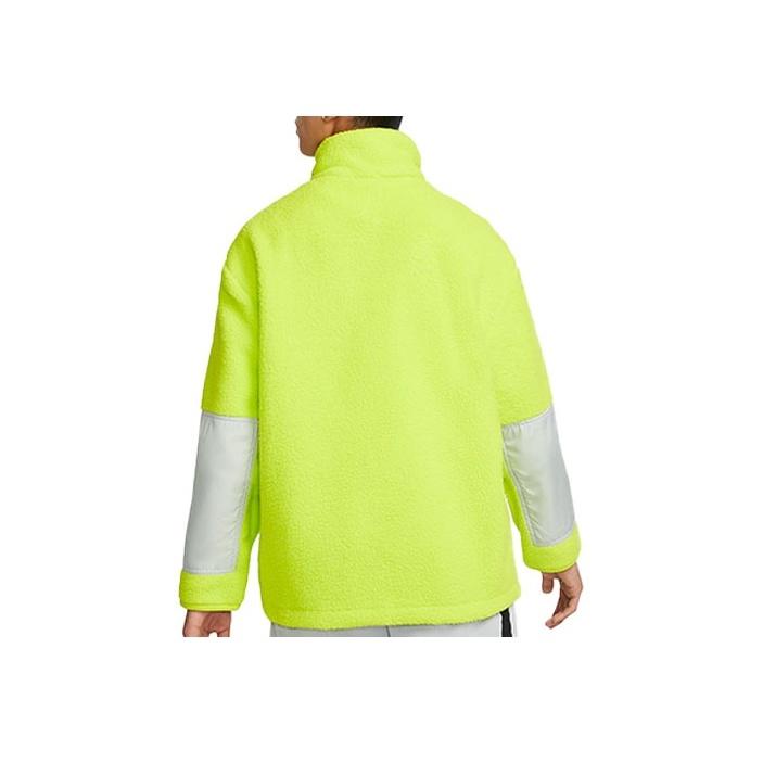 Nike Спортивная куртка на молнии Sportswear Essentials+ из флиса, цвет Volt DD5022-345