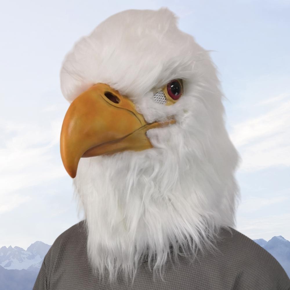 Новая маска ястреба, головной убор с птицей и орлом, костюм на Хэллоуин, реквизит для косплея, маски орла, карнавальный фестиваль, наряд для вечеринки, реквизит