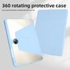 Противоударный чехол для OPPO Pad 4 Pro с вращением на 360 градусов для 11,6-дюймового Air 2 с акриловой жесткой задней крышкой