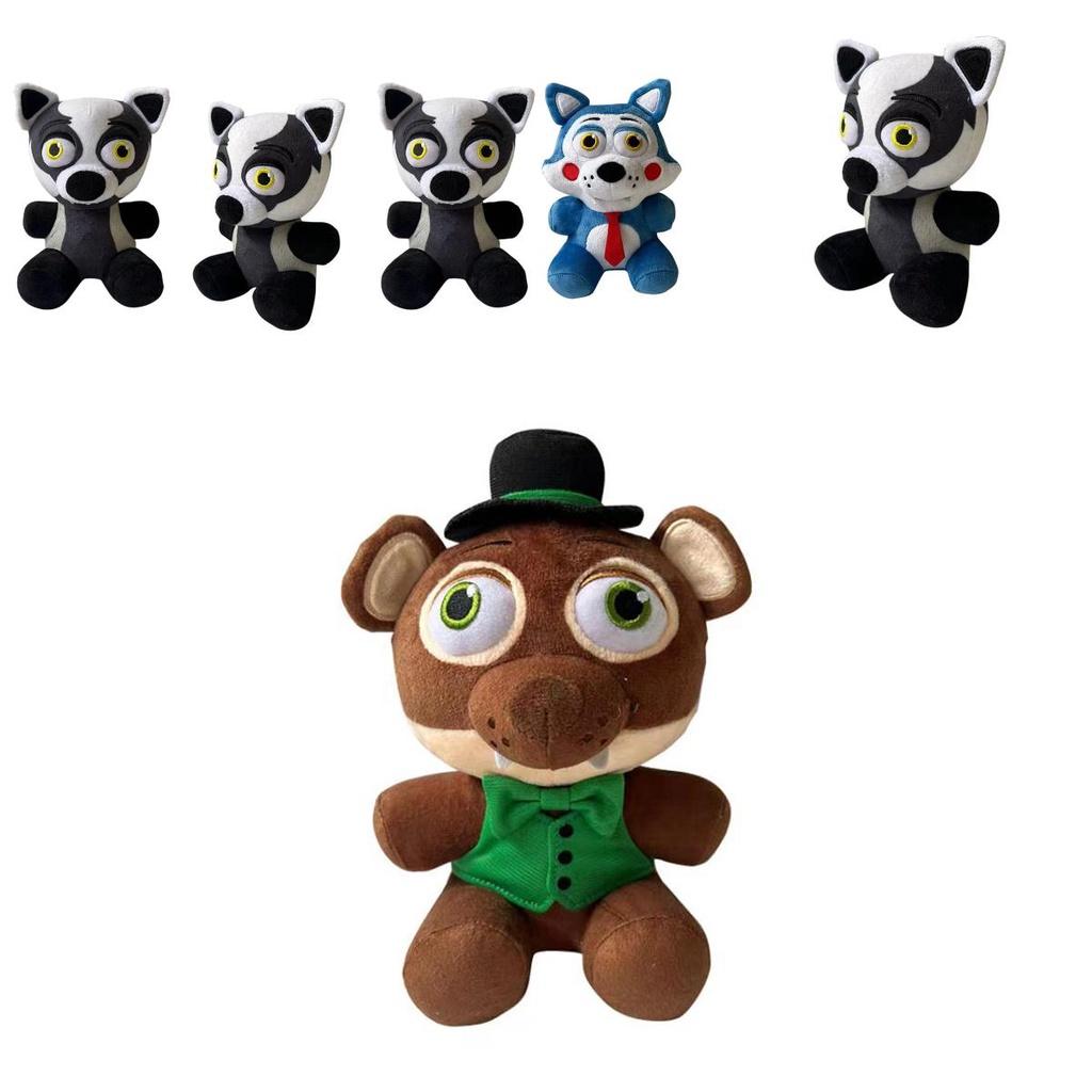 New Fnaf Spring Trap Series Midnight Bear Plush Toy Figure