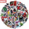 50 100 ШТ. Marvel Мстители Наклейки для Скрапбукинга Дневник DIY Ноутбук Багаж Скейтборд Граффити Наклейка Веселые Стильные Классические Игрушки