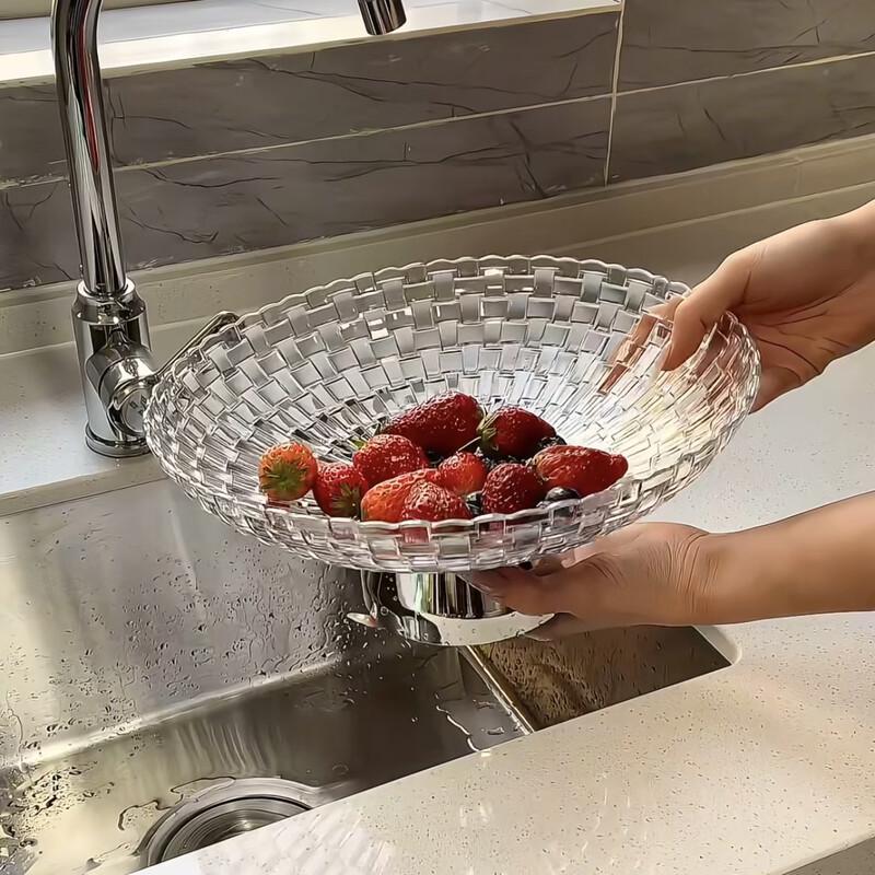 RuHan Amber Decorative Serving Tray