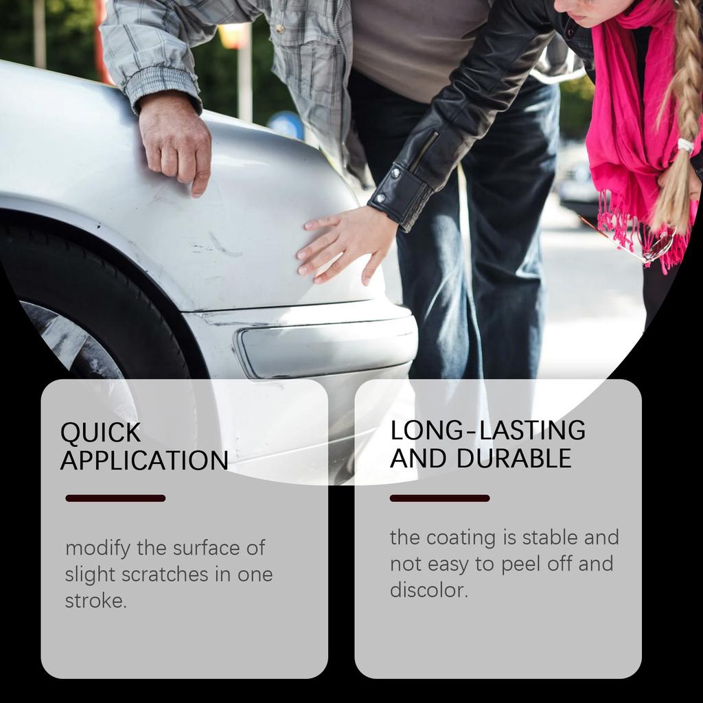 Автомобильный карандаш для подкраски царапин на автомобильной краске, двухкомпонентный автомобильный карандаш, удобный, 5 мл