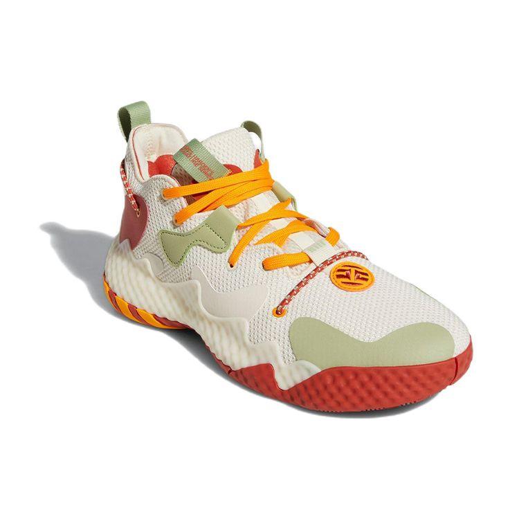 adidas Харден Вол. 6 Wonder White Magic Lime Мужские кроссовки Altered-Amber GW9030