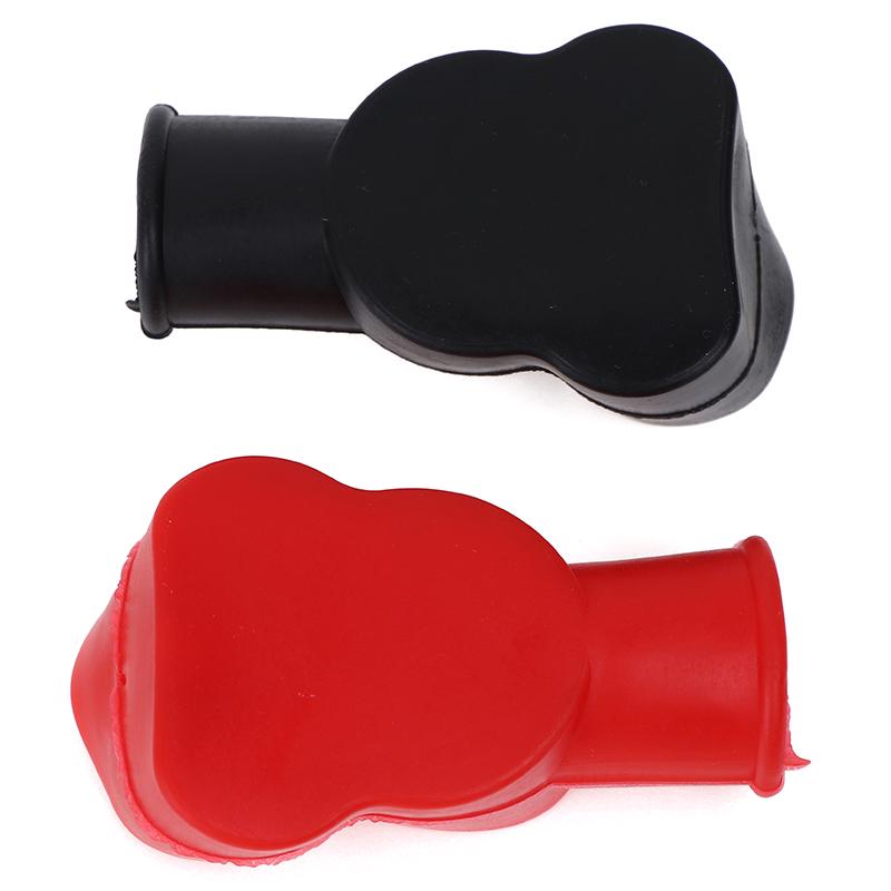 Универсальный колпачок клеммы аккумулятора автомобиля, защитные крышки для отрицательных и положительных клемм