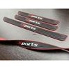 Auto Accessories Rubber Car Door Sill Threshold Protection Guards Strip Scuff