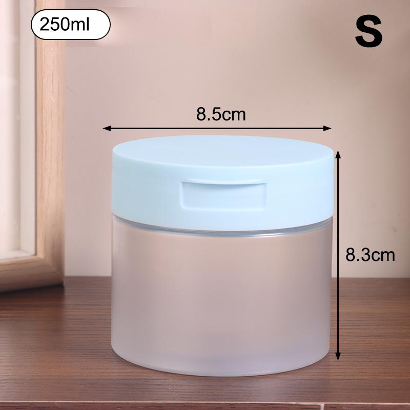 1 шт. 250/300/350 мл. Банка для снятия макияжа с хлопковой крышкой, лосьон для тела, скраб, косметический контейнер, дорожная портативная бутылка