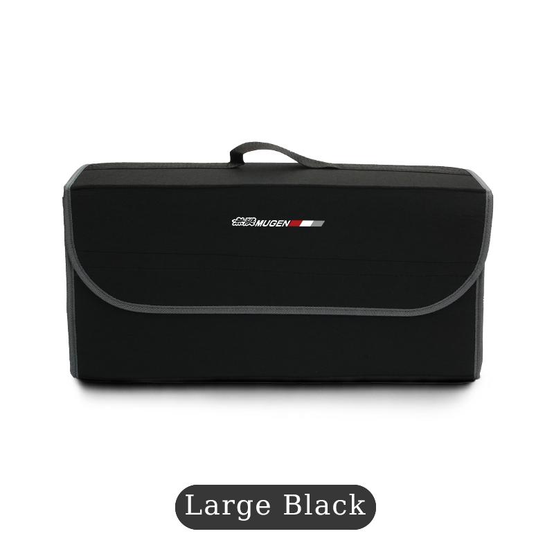 Car Logo Trunk Storage Box JUS4W3 Large Capacity Tool Organiser Bag Accessories For Honda Mugen Civic TYPE-R Accord Fit Jazz CRV BRV HR
