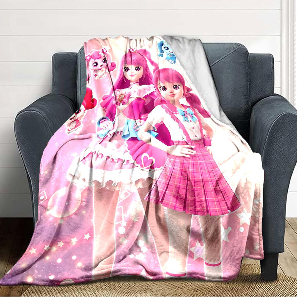 1pc Catch Teenieping Magic Sweethear (7) Blanket, Gift, for Men and Women, Soft Blanket, Good for Sofa Bed Couch Travel, Lightweight Flannel Blanket