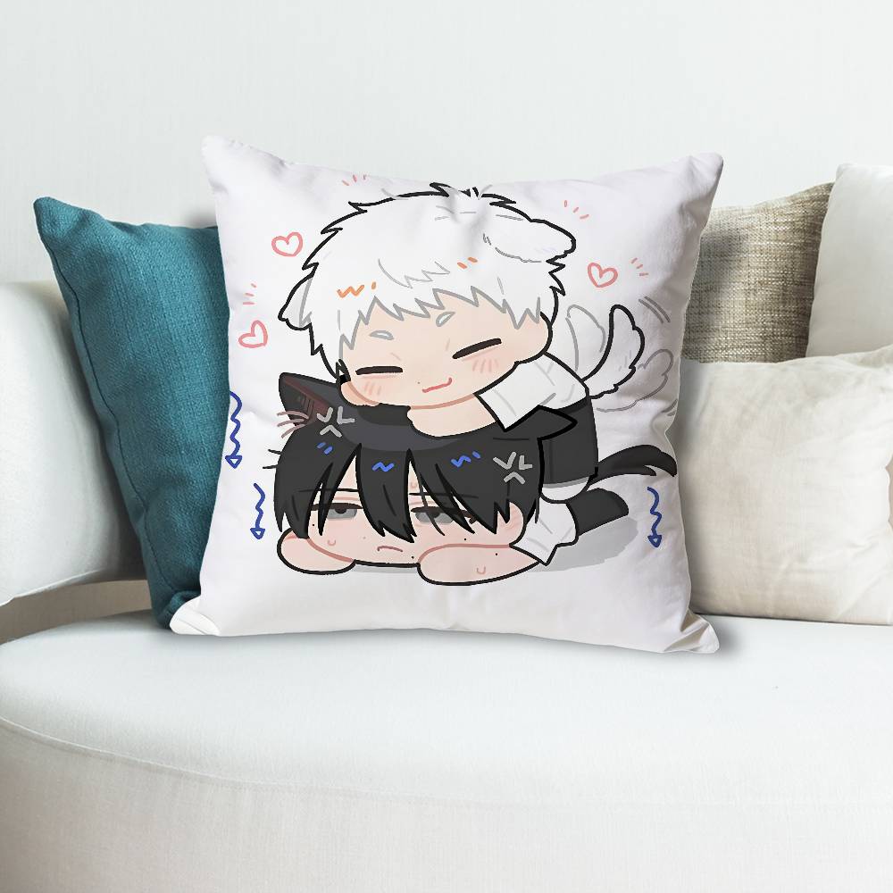 TThe Summer HHikaru DDied Anime Celebrity Merchandise AllMatch Printed Pillow Case Sofa Car Office Room Decoration Protector