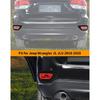 Carbon Rear Fog Light Lamp Frame Decor Cover Trims For Jeep Grand Cherokee 2011+