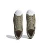 Adidas Оригинальные кроссовки Superstar Casual с низким верхом, унисекс, зеленый/коричневый, GY0012