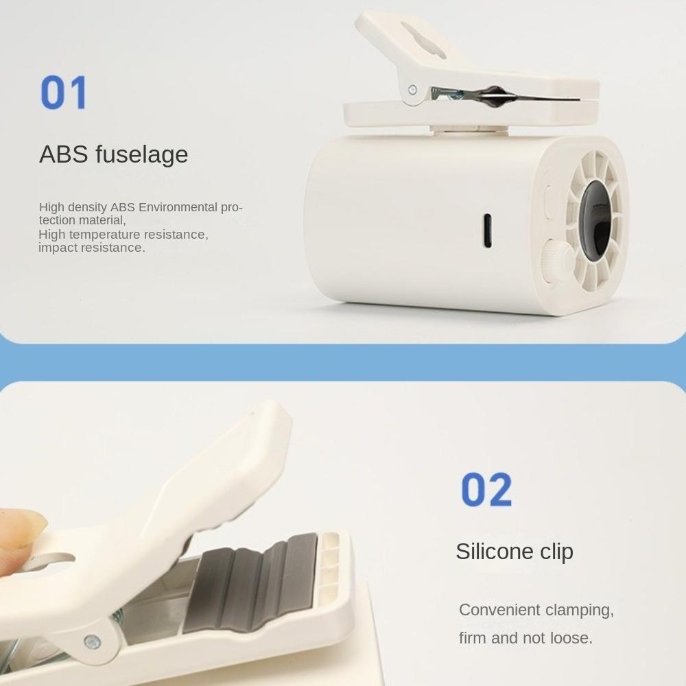 Portable Waist Fan LED Lighting Air Cooler High Quality Desk Fan Outdoor