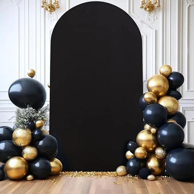 Чехол для свадебной арки, чехлы для свадебных арок, чехлы для стоек, круглые верхние чехлы для арок, декор для дня рождения, церемонии, банкета, украшения