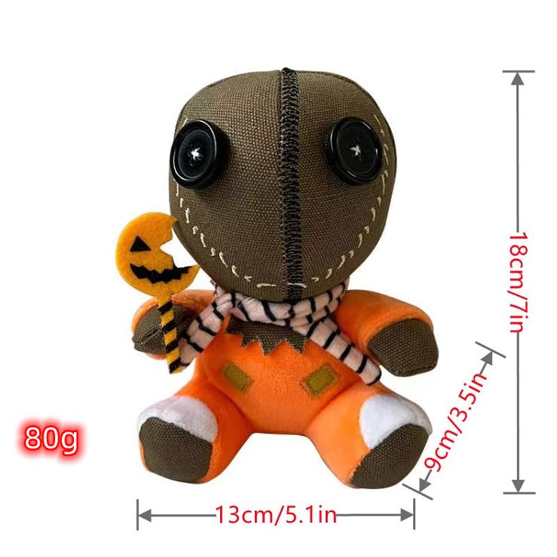 Trick or Treat Don't Mess with Children Halloween Pumpkin Figurines Dolls Festival Decorations Props and Ornaments
