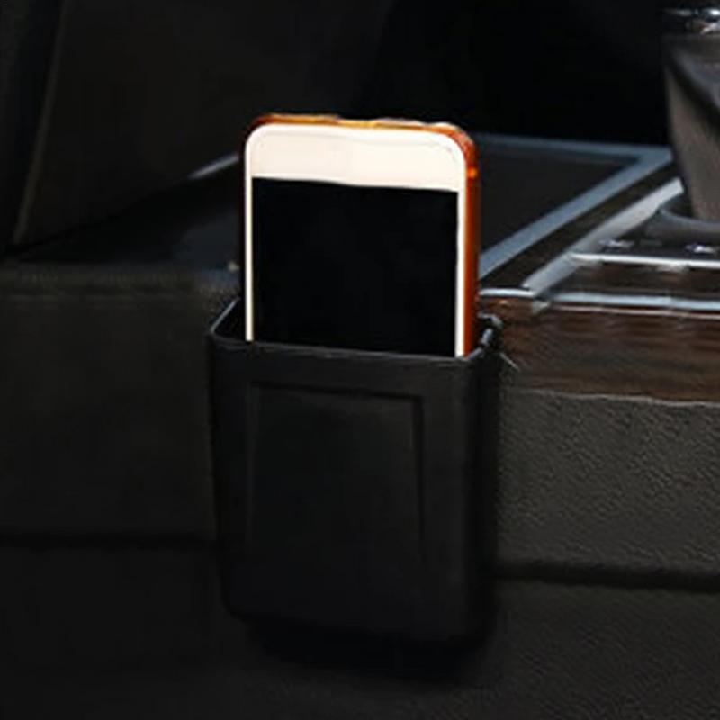 Автомобильный органайзер для хранения вещей, липкий карман для хранения вещей в автомобиле, клейкая коробка для хранения вещей, компактный небольшой автомобильный органайзер, консольный органайзер для автомобилей