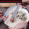 304 Stainless Steel Dumpling Spoon, Stuffing Picking Spoon, Wonton Filling Mixing Flat Spoon, Kitchen Tool
