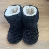 Winter Women Slippers Shoes Winter Couple Floor Socks Adult Non-Slip Thickening Velvet Indoor Dance High-Tube  Plush Slippers