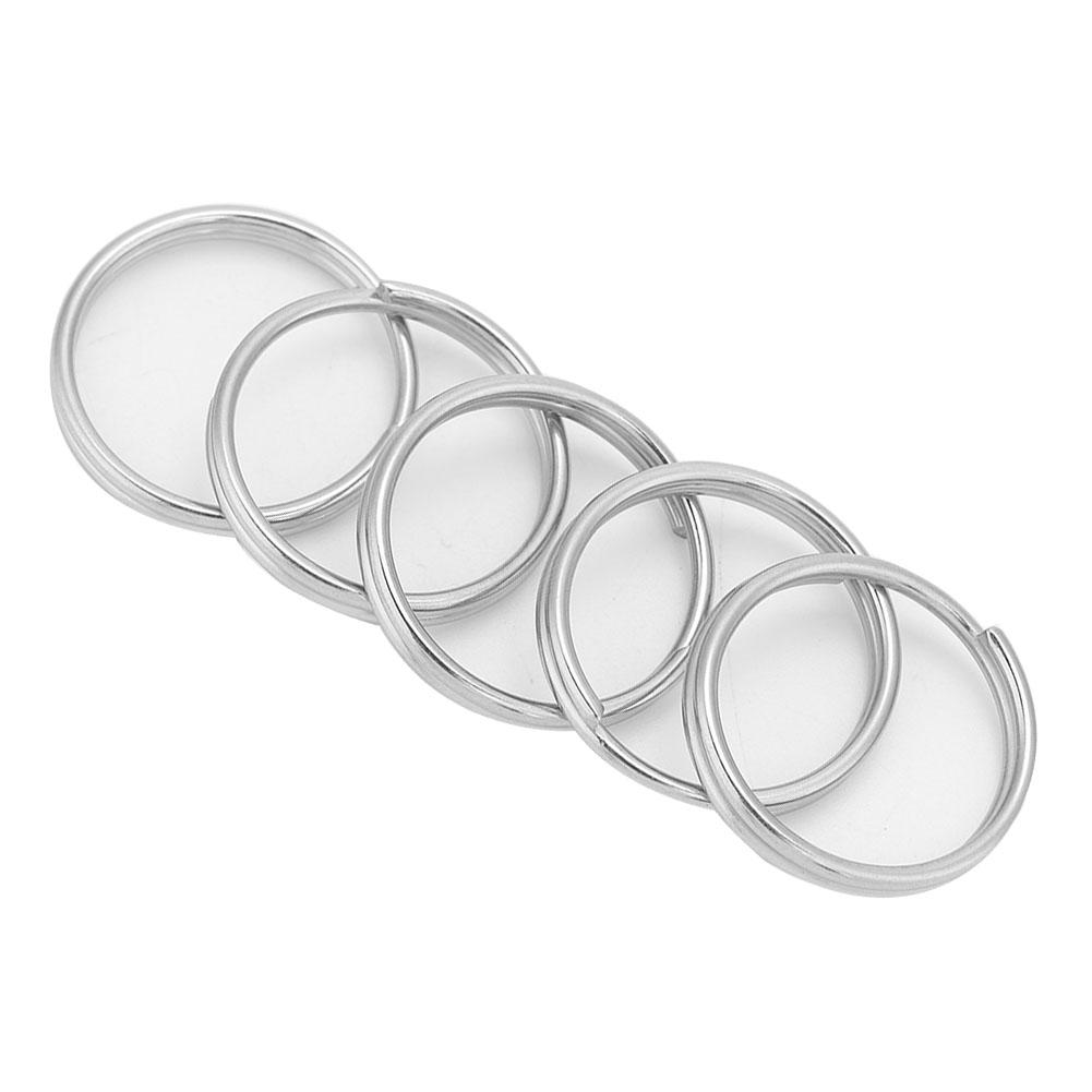 10 шт. 22 мм держатель для ключей из нержавеющей стали разъемные кольца брелок брелок аксессуары