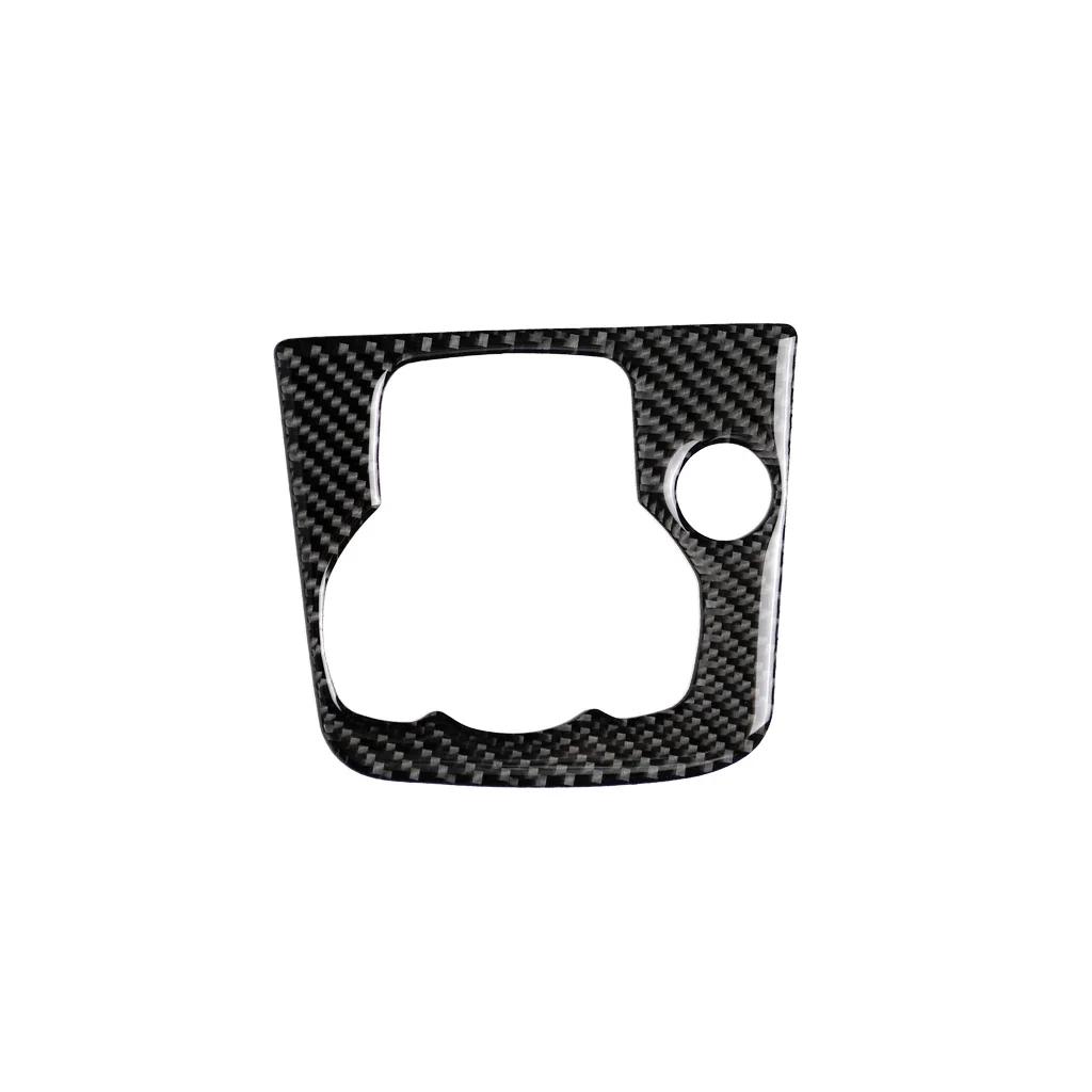 FIT For Mazda 3 Axela 2014-2016 Car Center Control Gear Shift Panel Decorative Carbon Fiber Cover Trim Strip Interior 3D Sticker