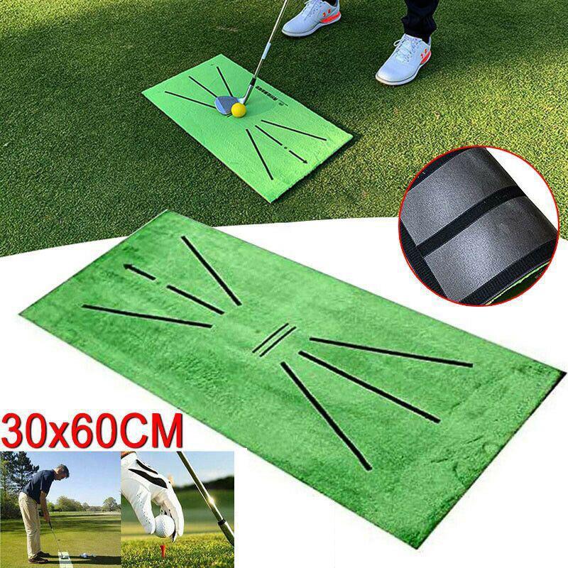 Тренировочный коврик для гольфа на открытом воздухе, коврик для обнаружения качелей, тренировочное оборудование для тренировок, сетчатая подушка