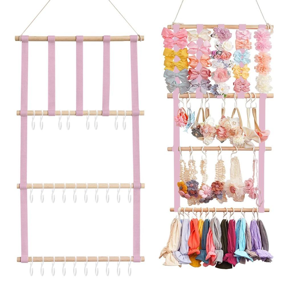Stand Hair Bows Clips Storage Rack Hair Accessories Hair Band Hairband Shelf  Baby Girls Children