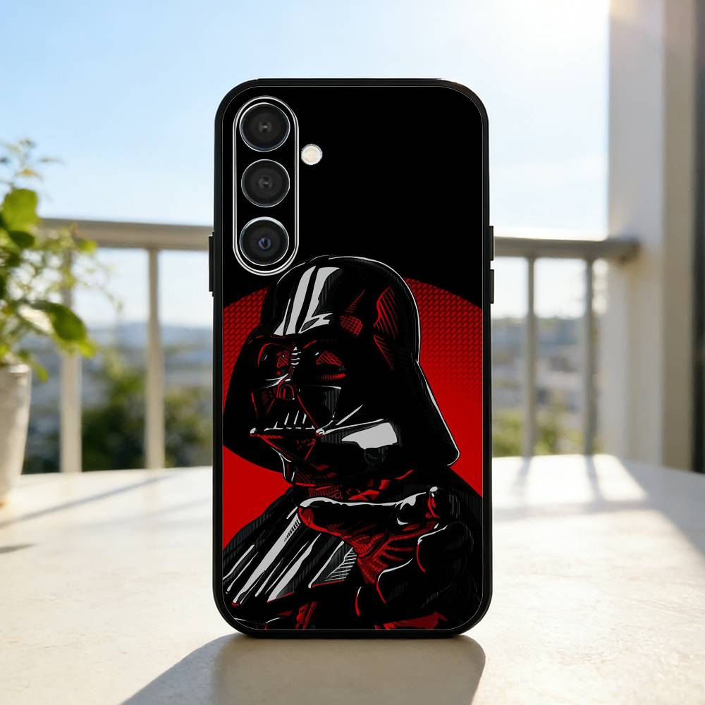 Epic S-Star W-War Phone Case For Samsung A73,72,71,A52,51,40,41,A22,A32,31,A13, Soft Black Shell