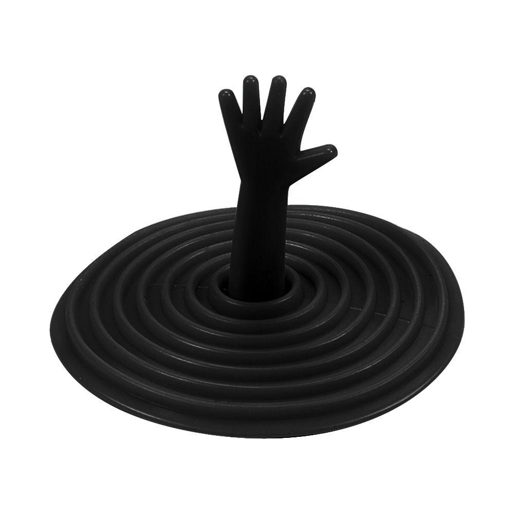 Силиконовая крышка для слива Универсальная заглушка для ванны Плоская пробка Высококачественный уловитель волос для раковины Кухня