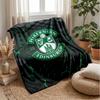 Мягкое фланелевое флисовое одеяло Hibernian FC Легкое Уютное Теплое Плед для Дивана Кровати Домашнего Декора