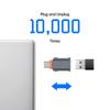 Адаптер Type-C на USB 3.0 (мама) Быстрая зарядка Plug & Play Многофункциональный Высокопроизводительный OTG-адаптер для iPhone