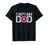Футболка унисекс DadS Birthday Captain Dad Superhero