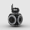MOC BB-9E Аэрокосмический Механический Робот Космический Корабль Звездные Войны Наборы Строительных Блоков Последний Джедай Имперская Галактическая Республика Космическая Война
