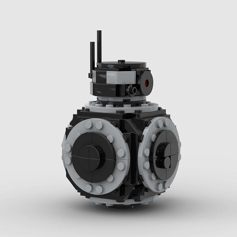 MOC BB-9E Аэрокосмический Механический Робот Космический Корабль Звездные Войны Наборы Строительных Блоков Последний Джедай Имперская Галактическая Республика Космическая Война