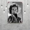 Кэтрин Хепберн актер Декор Постер Винтажная жестяная табличка Металлическая табличка Декоративная табличка для паба Бара Мужской комнаты Клуба Настенное украшение