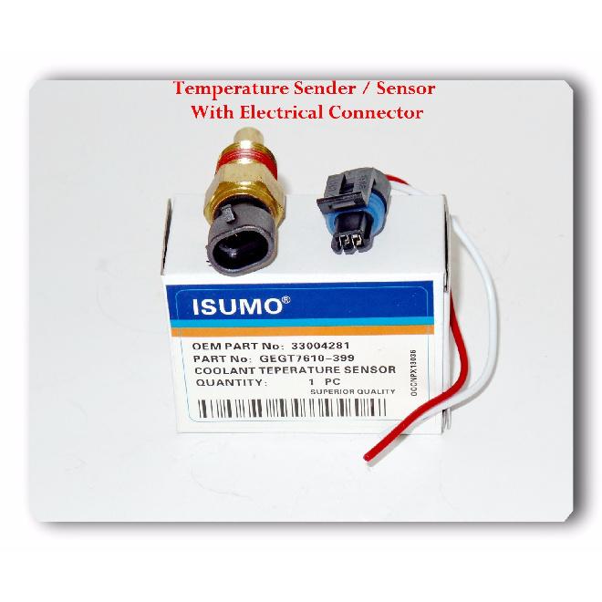 Coolant Temperature Sensor W/ Connector Fits: Acura Geo GM Honda Hummer Isuzu