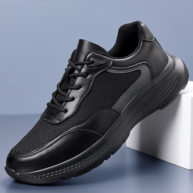 Mesh breathable outdoor dad shoes men's sports and leisure shoes leather trendy shoes men's shoes