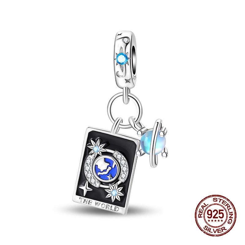 Медная Коллекция Таро Подвеска DIY Бусины Королева Скипетр Подходят для 3 мм Оригинального Браслета Ювелирные Изделия Подарки на День Рождения