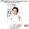 ATEEZ 9-й мини-альбом THE WORLD EP.2 OUTLAW Platform Ver QR Фотокарточка Изображение карты