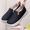 Old Beijing Cloth Shoes Women's Loafers Non-slip Platform Mother Shoes One Pedal Soft-soled Bread Shoes Women's Fashion Doudou Shoes