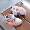 LED Lights Sports Shoes for Girls Children Fashion Kids Soft Casual Shoes