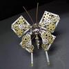 3D Пазл Насекомое Бабочка Стимпанк Металлический Модель Пазл DIY Набор для Творчества Отличные Подарки для Подростков и Взрослых Персонализированное Украшение