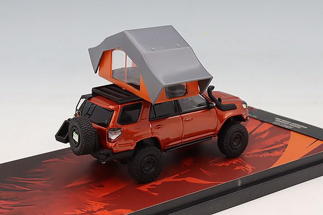 FREESTYLE Gaincorp Products Масштаб Toyota 4Runner Widebody Overland DiecastTalk Custom Inferno Orange Готовая модель 1/64 (чистый) DTG0018-OR