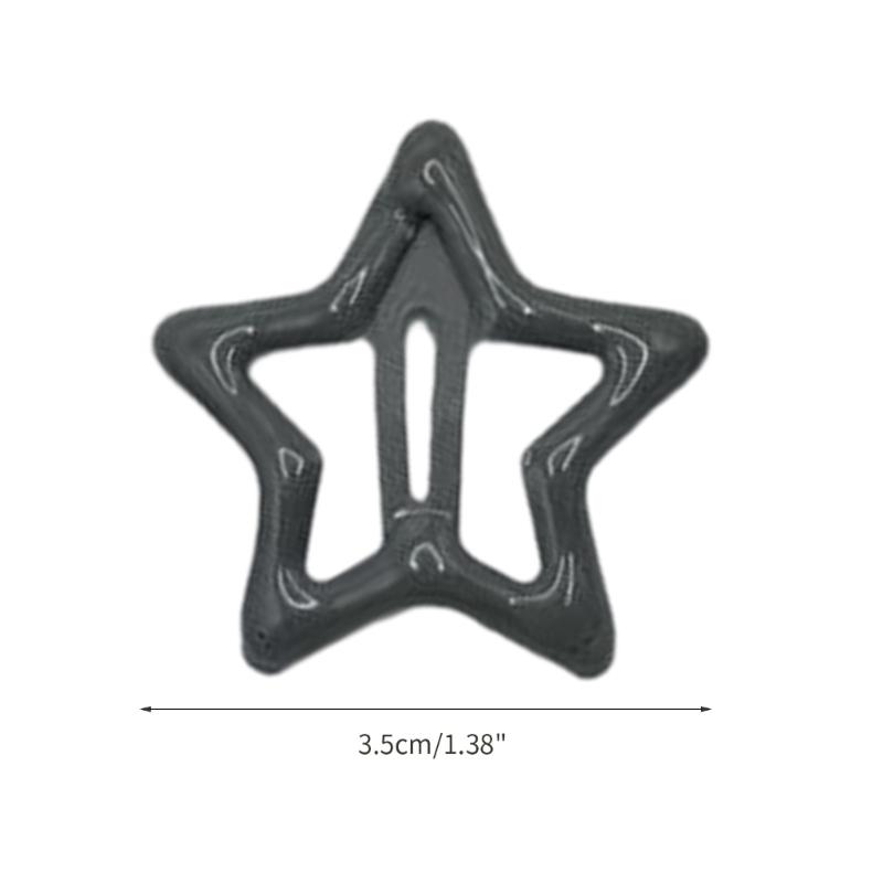 Star Hairclip Women Girl Haipin Hair Decoration Household Accessory for Adults Women Girl Hair Fixing Accessory