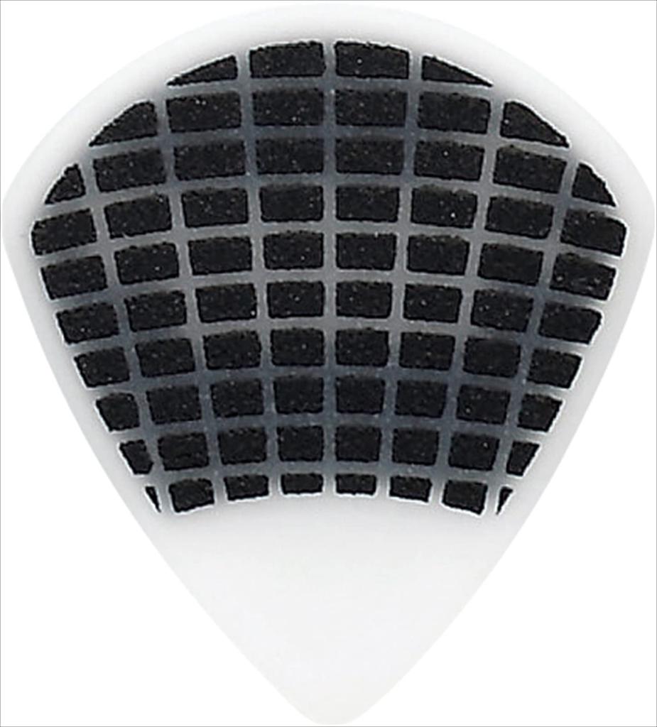 IBANEZ Медальон с материалом Grip Wizard Series Sand Grip Pick White PPA18MSGWH Teardrop нескользящий [MEDIUM] 6 шт. в упаковке