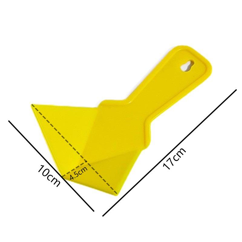 Прочный пластиковый набор угловых инструментов: Шпатель, Кромкорез, Планер для диатомовой грязи, Угловой съемник и Шлифовальная машина для стен.