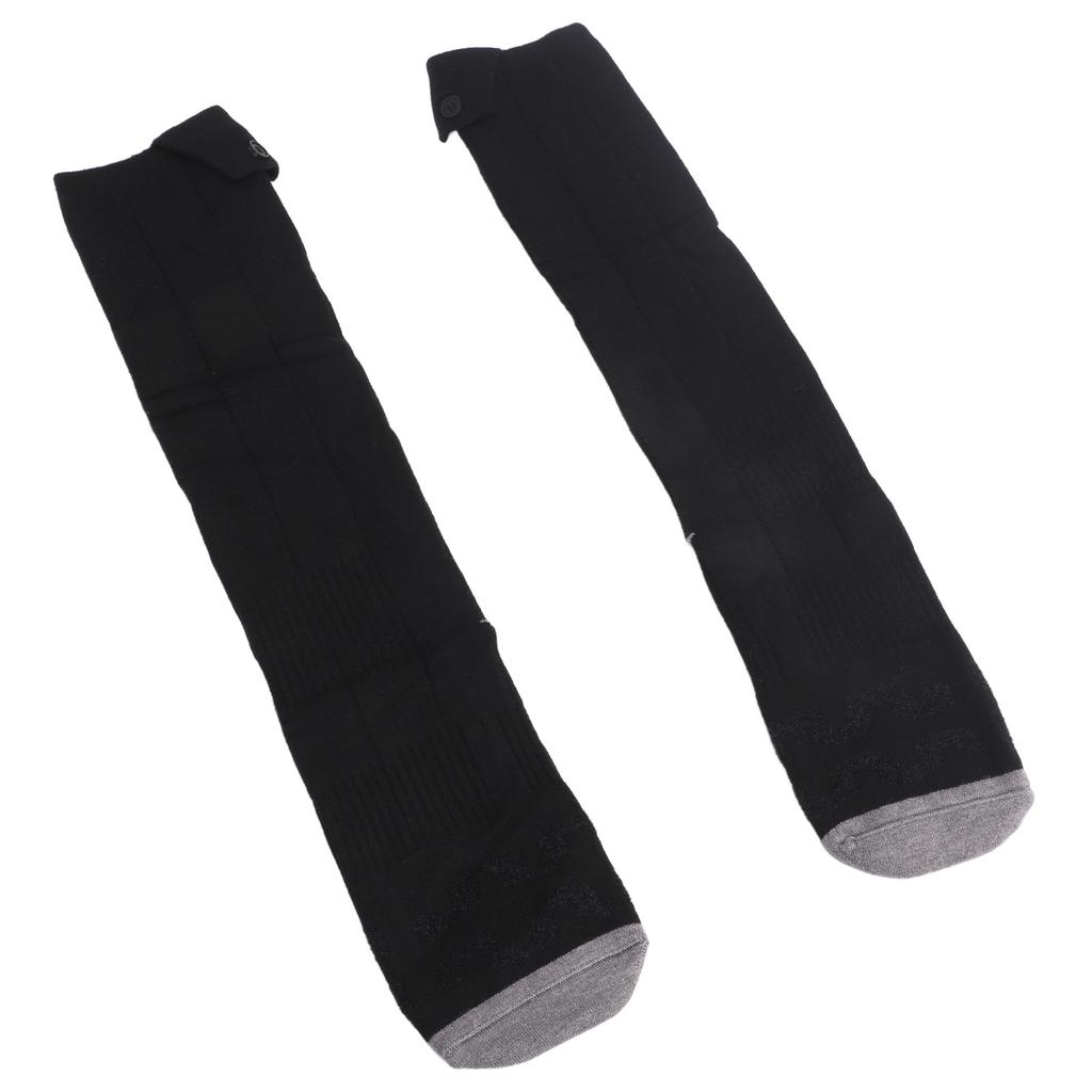 1 пара носков с подогревом для мужчин и женщин, электрические носки, грелка для ног, толстые носки для езды, мотоцикла, сноубординга, термоноски