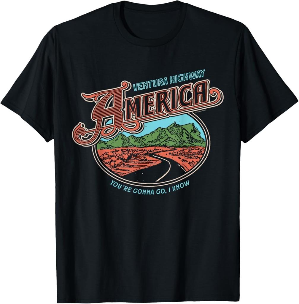 Official America the Band Ventura Highway T-Shirt
