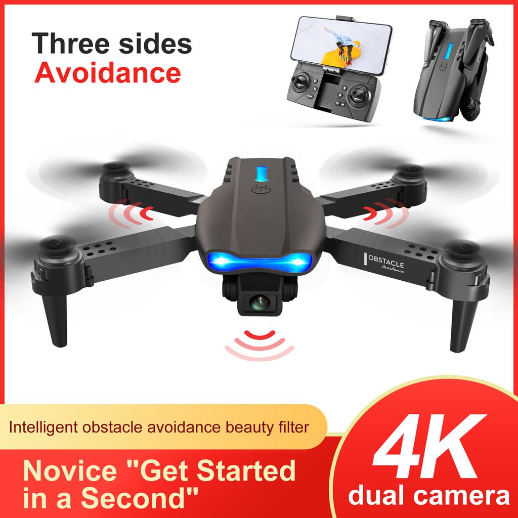 Радиоуправляемый дрон с камерой 4K Dual Carema RC Quadcopter с функцией траектории обхода препятствий