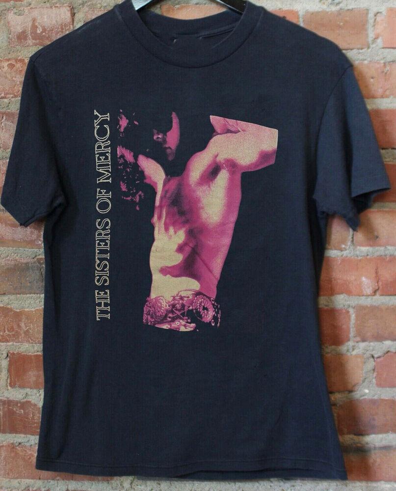 The Sisters Of Mercy Tour Thing Concert Short Sleeve Black All Size Shirt Unisex T-Shirt